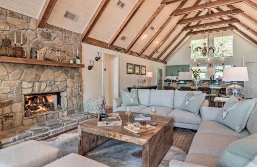 Highlands House | Stunning Highlands Escape with Fireplace and Game Room