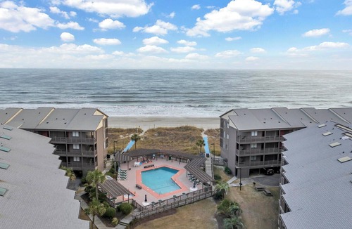 Ash Condo | Stunning Oceanfront North Myrtle Beach Condo- Walking distance to Main Street!