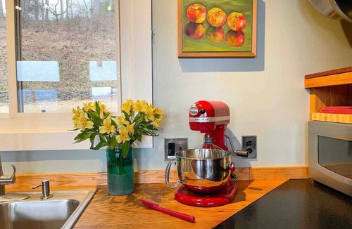Bakersville Cabin | Stunning Views: 2 King Suites+Fire Pit+Fast Fiber Optic Internet