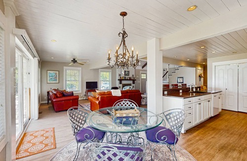 Sea Trail House | Stunning waterfront coastal home close to the beach and local attractions
