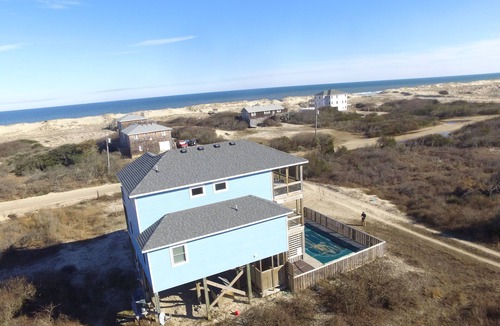 Carova Beach House | Summer Paws Pool, hot tub, 3 night last minute stays available, 4x4, pets