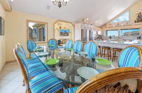 Hatteras House | SUMMER SAVINGS - Oceanfront w/Pool, Elevator, Hot Tub, Game Room, Theater Room