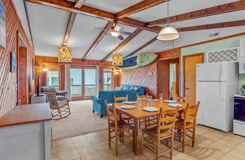 Rodanthe House | SUMMER SAVINGS - Semi-Oceanfront Dog Friendly Home w/Sun Deck, Grill, Smart TVs