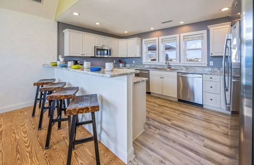 Salvo House | SUMMER SAVINGS Semi-Soundfront Dog Friendly w Pool, Elevator, Boat Ramp, Hot Tub