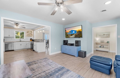 Frisco House | SUMMER SAVINGS - Soundside Dog Friendly Home with Hot Tub and Spacious Deck