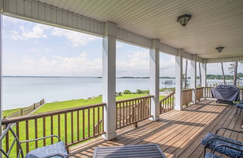 Straits House | Sunset Bay Retreat- Sound Front Home with Dock