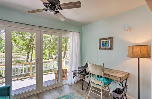 Sea Trail House | Sunset Beach Home with Lake Views, 3 Mi to Coast