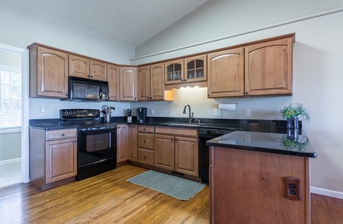 Sapphire House | Sunset Mountain Views From Back Deck & Sapphire Resort Amenities 1-Level 3BR/2BA