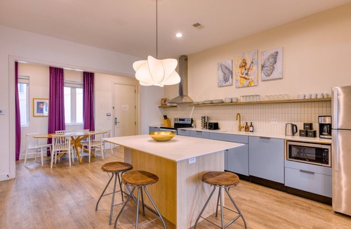 Buena Vista House | Swiftie-Inspired Nashville Stay Balcony + Broadway | Lavender Haze Hideaway
