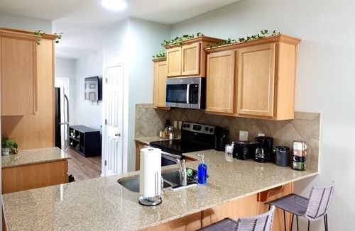 Prosperity Church Road House | The Calm and Comfy Townhome. Work Friendly. Conveniently Located in CLT!