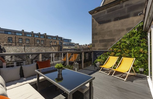 New Town Apartment | The Edinburgh Rooftop Terrace