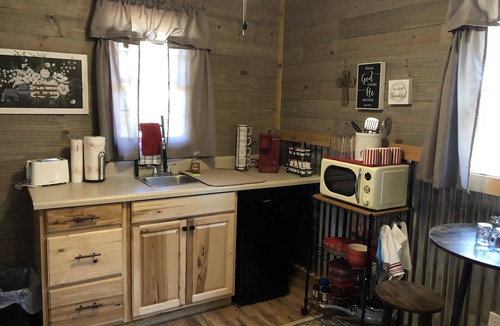 Moravian Falls Cabin | The Fire Cabin sets in the heart of the beautiful Moravian Falls