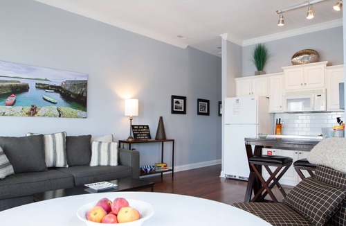 Southport Condo | The Inn at South Harbor - Waterfront Condo : Sunrise and Sunset Views : Marina