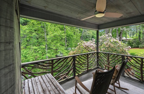 Mirror Lake Cabin | The Millhouse | The historic Mill House on Mirror Lake and Cullasaja River