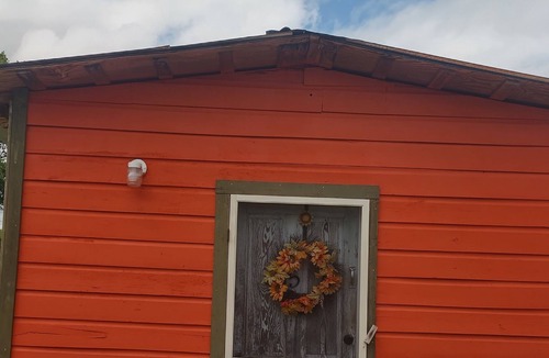 Ronda Cabin | The Orange Popsicle Cabin by Redawning