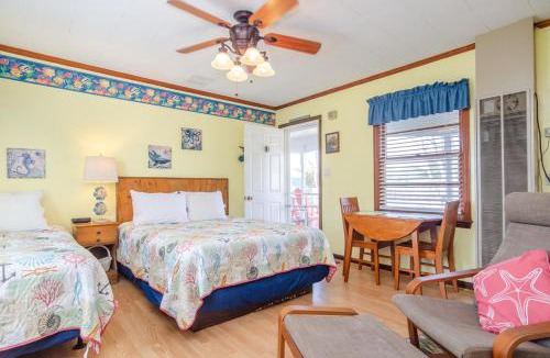 Kure Beach Hotel | The Pelican Hidden Treasure Inn Room 2 by Bryant Real Estate