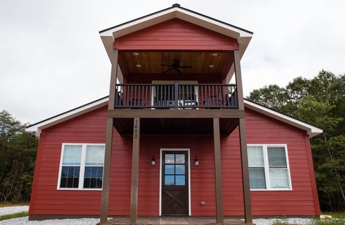 Westfield House | The Red Cabin at Luna's Trail