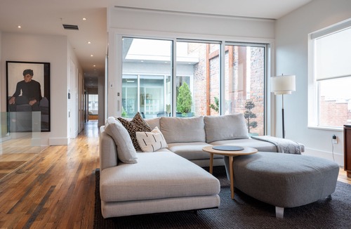 Downtown Asheville Apartment | The Sinclair: 301: Modern Urban Luxe: a new quality modern home