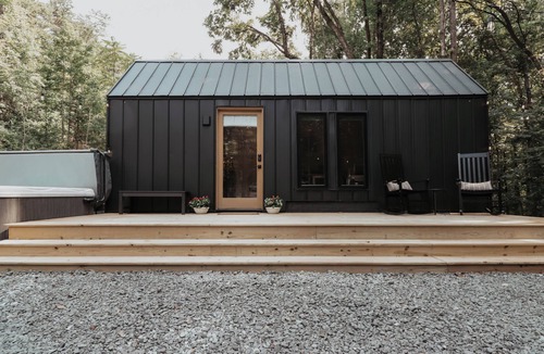 Hurdle Mills Cabin | The Tiny Cabin At Hurdle Mills - Sauna,Hot Tub, Cold Plunge