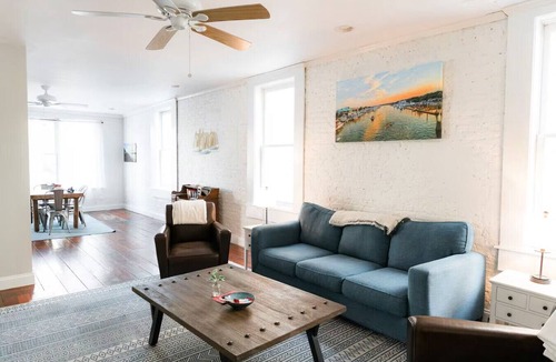 Wilmington Historic District Apartment | The Vault on Front Street | Historic Luxury Loft
