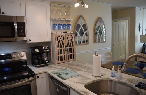 Sneads Ferry Condo | THIS IS YOUR HAPPY PLACE! 3511 St Regis - WOW SUNRISE VIEW - Linens Included!