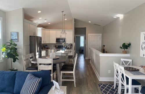 Wilmington Beach House | Townhouse a block from beach, Ocean facing, EZ Access elevator, Covered parking!