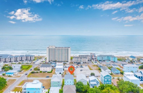 Wilmington Beach House | Townhouse a block from beach, Ocean facing, EZ Access elevator, Covered parking!