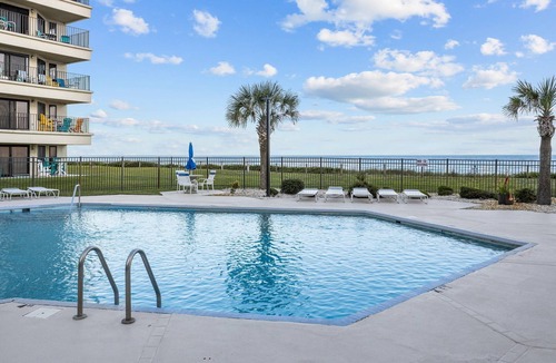 Indian Beach Condo | Tranquility – Oceanview 4th Floor 3BR Condo at Summer Winds!