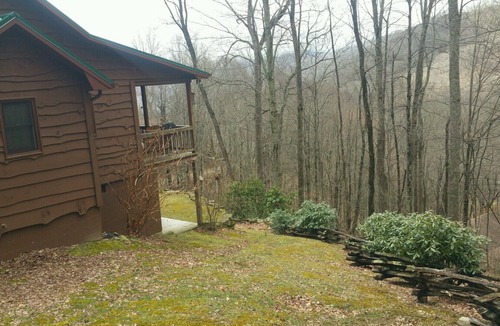 Cataloochee Ranch Cabin | Treetop is a private and tranquil cabin retreat minutes from Cataloochee