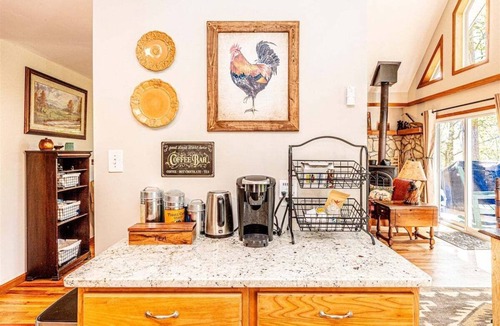 Bryson City Cabin | Treetops Retreat: A Cozy 3-Bedroom Cabin in Beautiful Bryson City, NC with Forest Views.