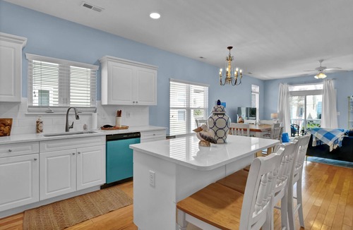 Wilmington Beach House | Ultimate Beach Escape: 4BR, Hot Tub Oasis 3 Min Walk To Beach