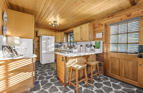 Sevierville Cabin | Ultimate Riverfront Cabin Retreat Private Swimming Hole Smoky Mountains