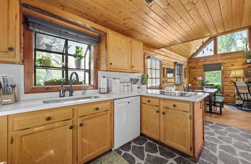 Sevierville Cabin | Ultimate Riverfront Cabin Retreat Private Swimming Hole Smoky Mountains