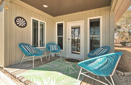 Shallotte House | Unique riverfront home with two suites, high-speed WiFi, & private dock