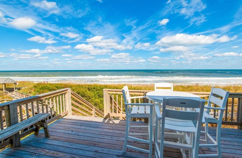 Nags Head House | Unparalleled ocean views at this Nags Head townhome!