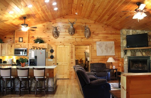 Marshall Cabin | Very Private 4 Bedroom 3 Bath Cabin on 24 acres