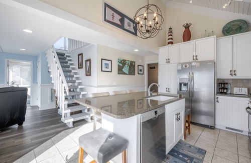 Bald Head Island House | Villa 36-3BR/3BA Oceanview Villa steps to the beach & Bald Head Island Club.