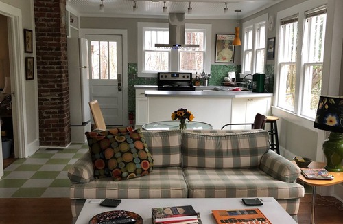 Winston - Salem Cottage | Wake Forest area. Just right-2BR, wooded location, sleeps 5. Cute.