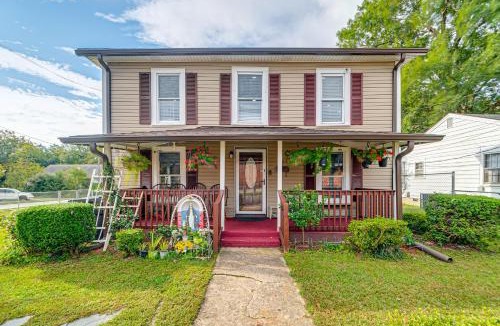 Burlington House | Walk to Historic Dtwn Burlington Home with Yard