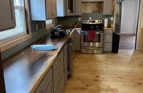 Norfolk House | Water Front Oasis - Pet Friendly, Wi-Fi, 85" Smart TV, Washer/Dryer, Parking