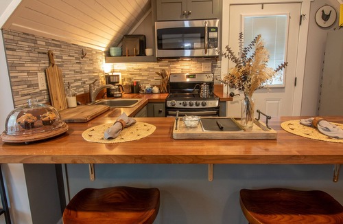 Skyland Apartment | Water & Power! Carriage House, Near Asheville and Airport!