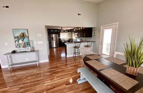 Sneads Ferry House | Waterfront Home w/Dock, Kayaks, Firepit, & Game Room. Near North Topsail Beach!