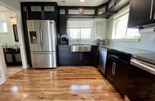 Sneads Ferry House | Waterfront Home w/Dock, Kayaks, Firepit, & Game Room. Near North Topsail Beach!