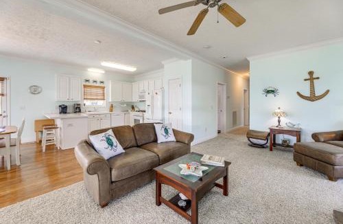Merritt House | Waterfront Merritt Home with Boat Dock and Deck!
