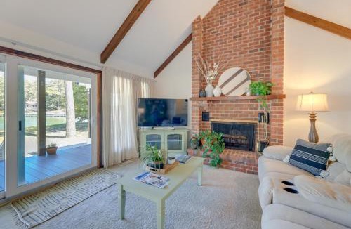 Pine Knoll Shores House | Waterfront Pine Knoll Shores Gem with Boat Dock