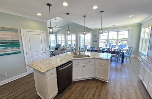 Ocean Isle Beach House | Waterfront, Spectacular Sunsets, Dock, Pool, Elevator, Linens, Free Golf Cart+