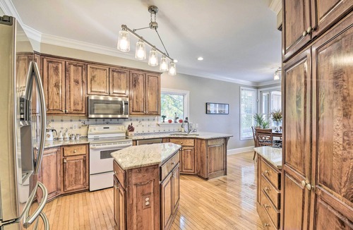 Sea Trail House | Waterfront Sunset Beach Escape w/Dock & Golf View