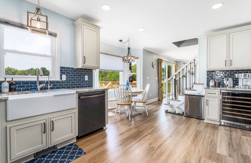Holly Springs House | Waterfront Wonder: Lake Views, Quiet, Central, Pets, Yard, Fireplace