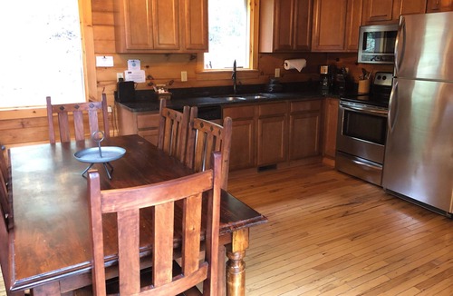 Bryson City Cabin | Watershed 8 - Breathtaking Views from Hot Tub and Firepit
