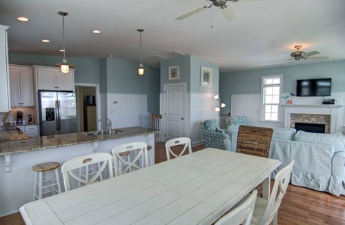 Holden Beach House | Welcome Home: Beautiful 2nd Row Home - Private Pool - Gas Fireplace!